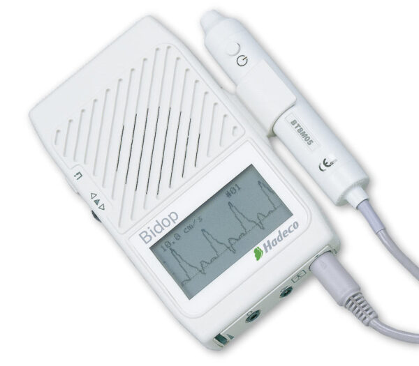 Doppler Hadeco portátil Bidireccional  BIDOP V3 incluye sonda vascular 8MHZ