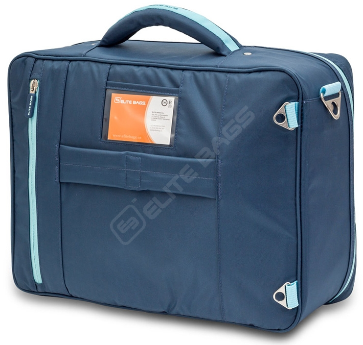 Elite Borsa portaoggetti da parete 3 tasche in tessuto con applicazioni  colore Blu - SDK679