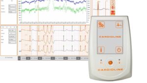 Grabadora holter Cardioline walk400h ECG 3/12 canales digitales