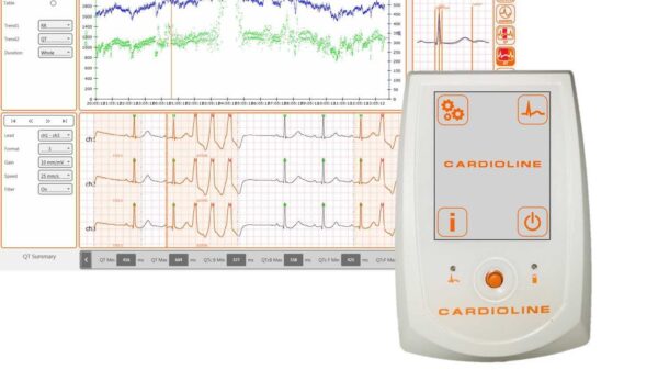 Cardioline walk400h Enregistreur ECG holter 3/12 canaux numériques