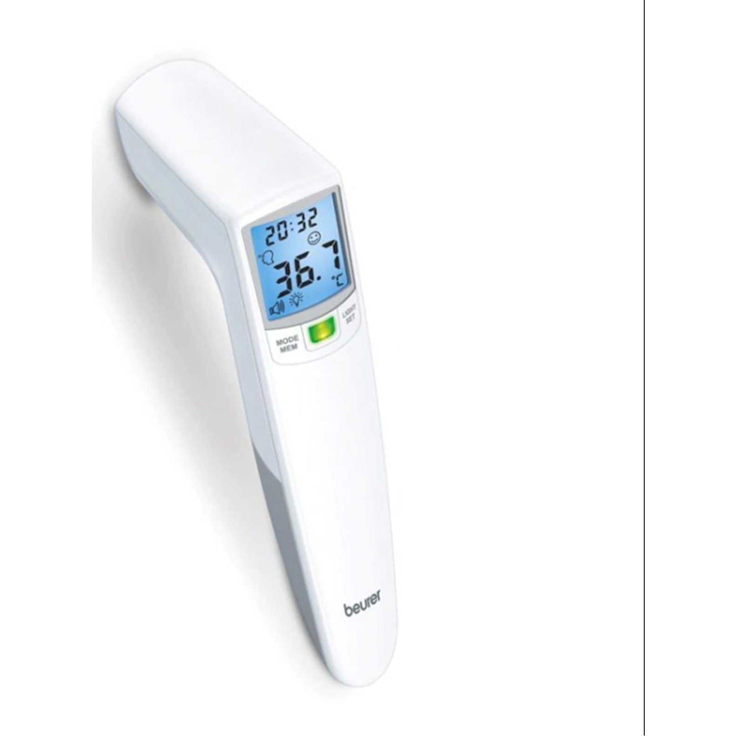 Thermomètre infrarouge sans contact ft 90 blanc Beurer