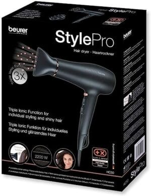 Beurer • Sèche-Cheveux avec Câble Rétractable HC 55 •