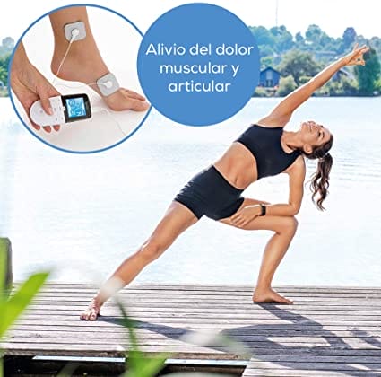 Beurer EM 49 TENS/EMS digital, dispositivo de corriente de estimulación 3  en 1 para el alivio del dolor y entrenamiento, función de masaje, incluye 4  electrodos, Color Blanco : : Salud y cuidado personal