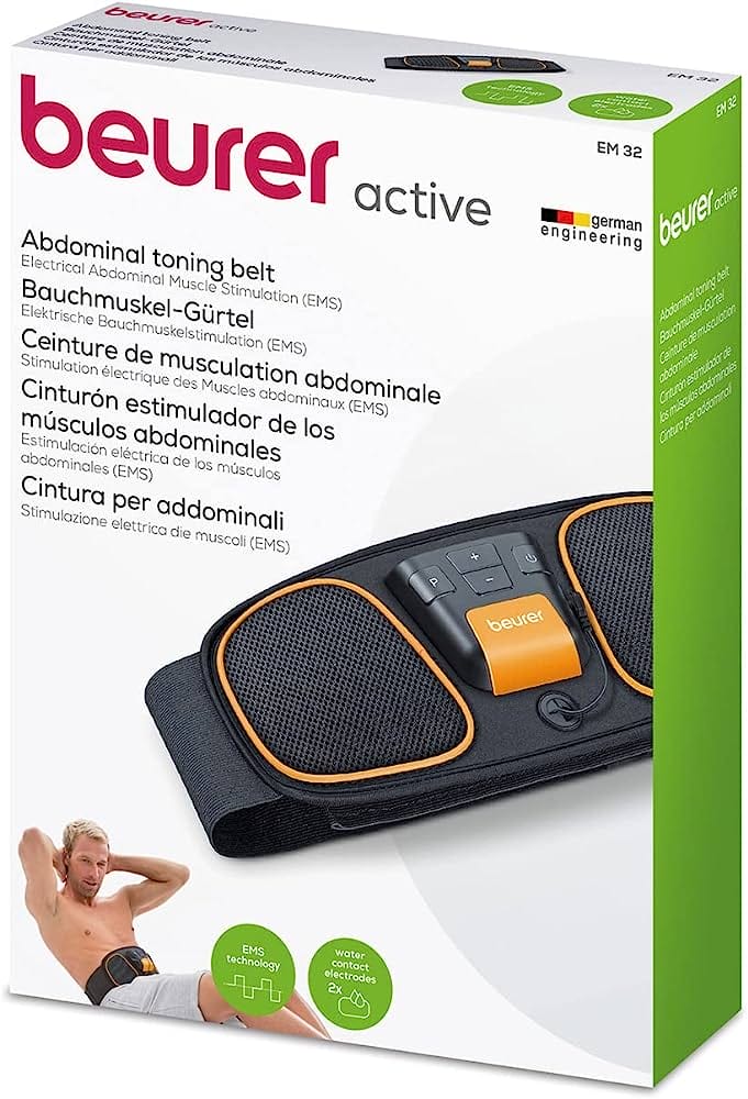 Beurer EM 37 Ceinture abdominale, Entraînement a…